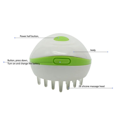 Electric Scalp Massager Comb