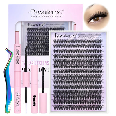 Pawotence Lash Extension Lash Clusters