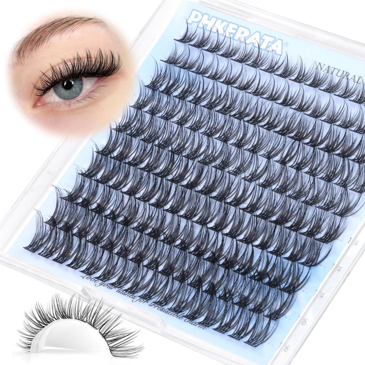 Natural Lash Clusters