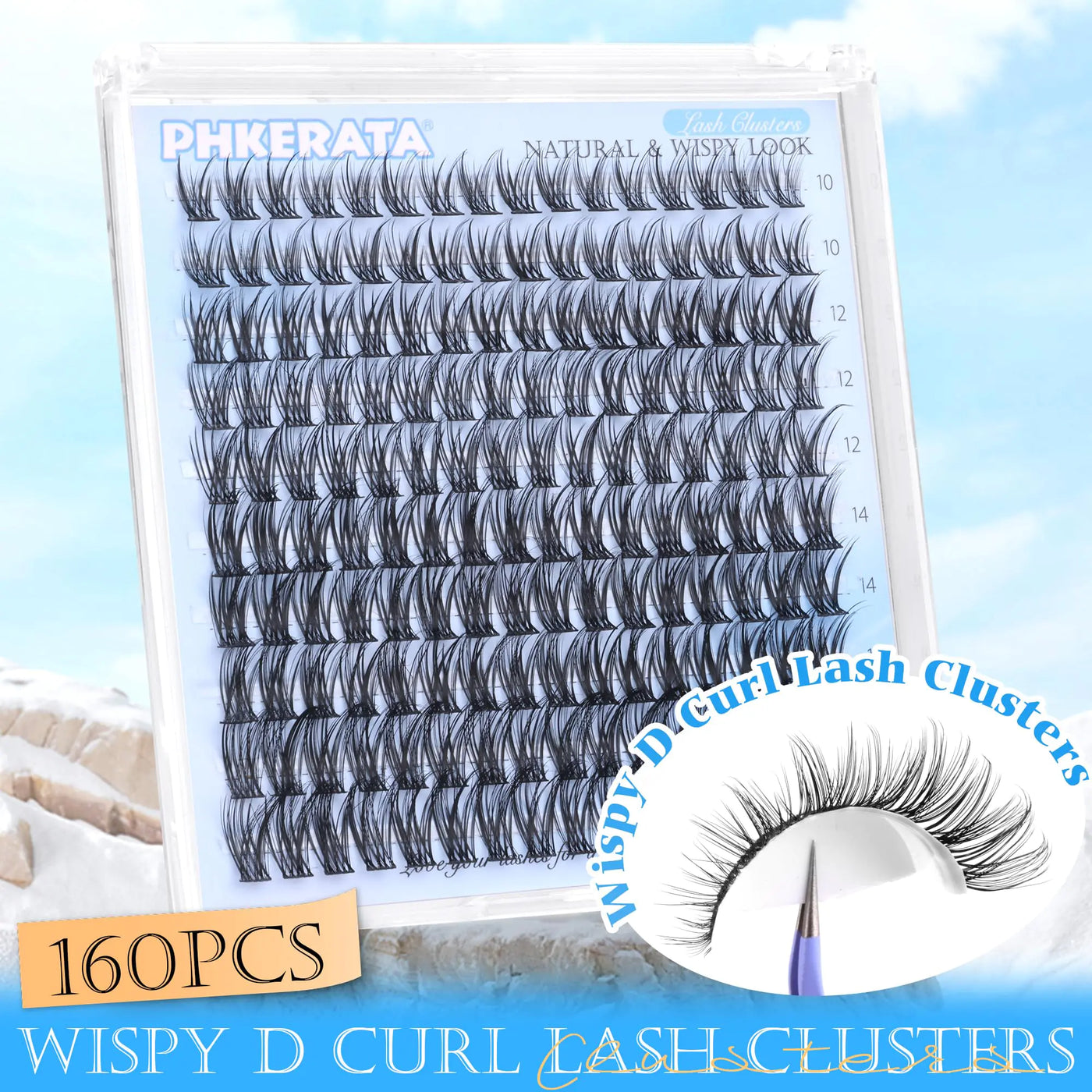 Natural Lash Clusters