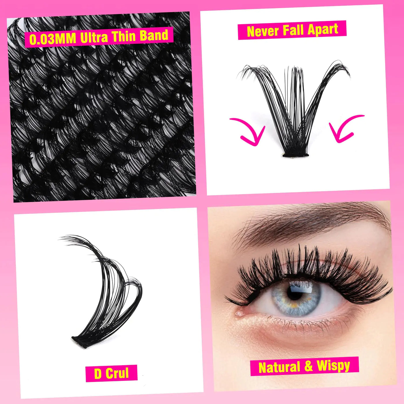 TDANCE Lash Clusters